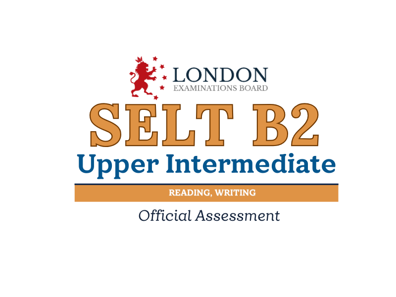 English B2 Level Upper Intermediate (Reading, Writing)