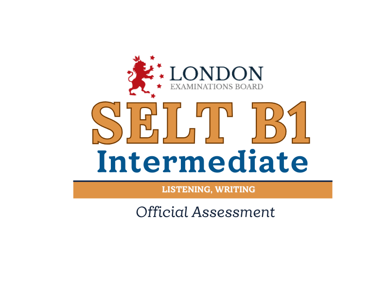 English B1 Level Intermediate (Listening and Writing)-